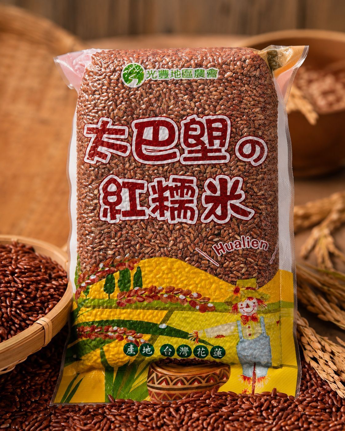 【太巴塱】 紅糯米900g