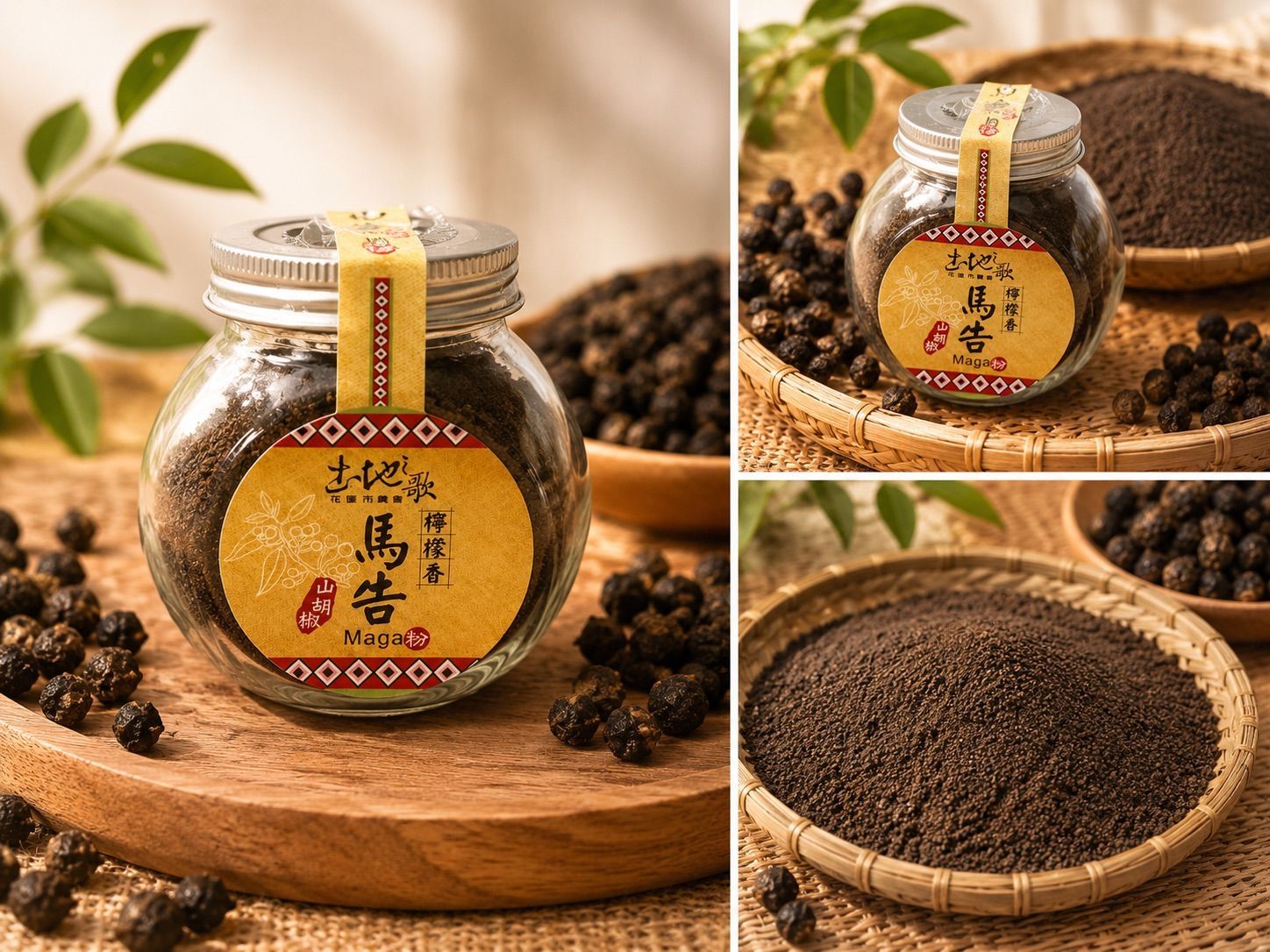 【花蓮市農會 】檸檬香馬告山胡椒(粉)