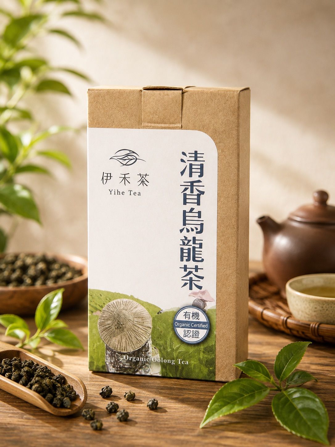 【伊禾茶】有機烏龍茶75g