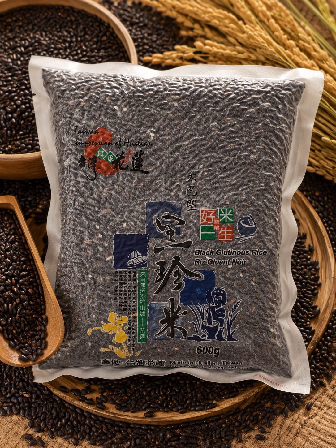 【 光豐農會】黑珍米-600g