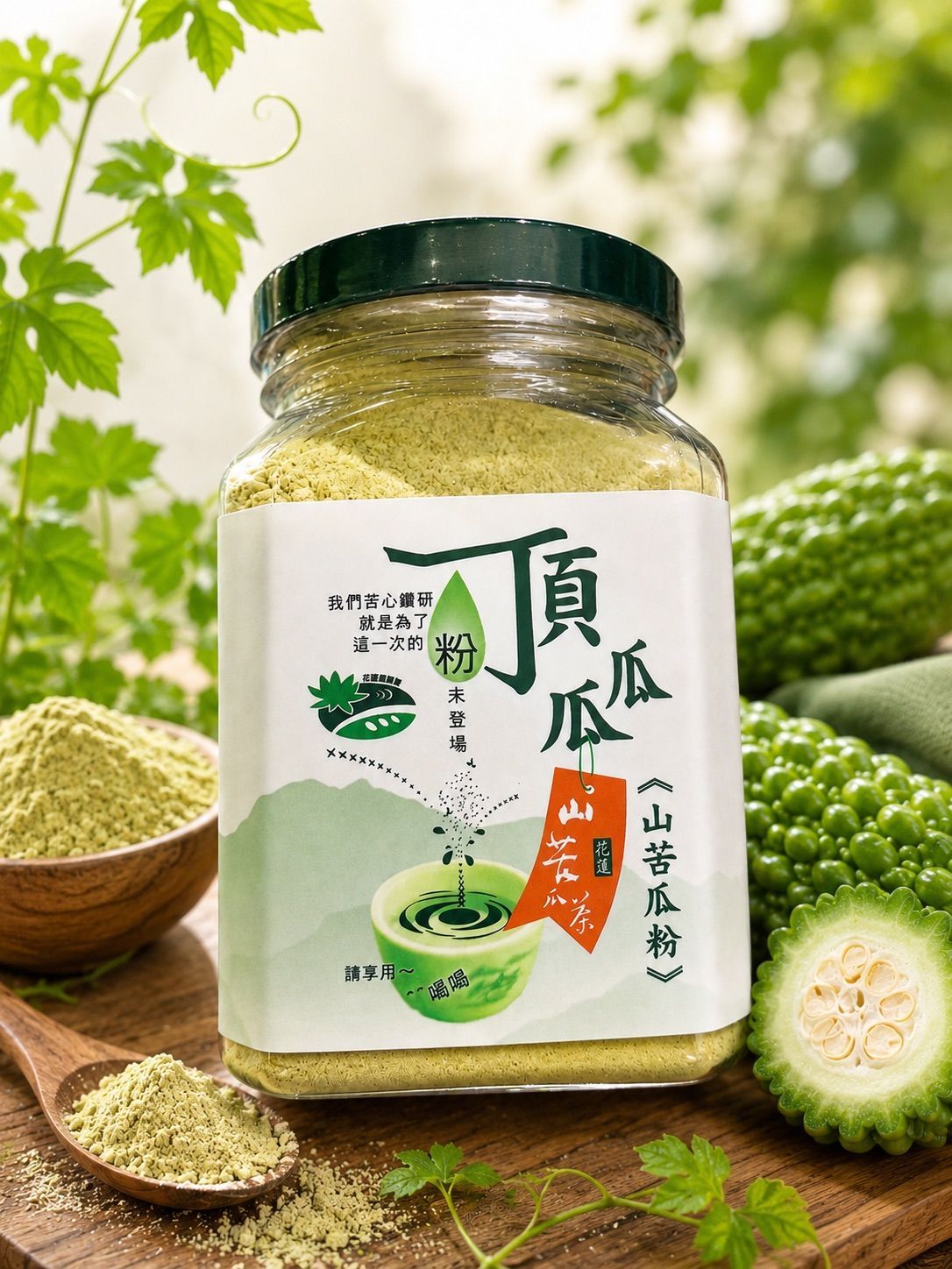 【花蓮縣農會】 山苦瓜茶粉