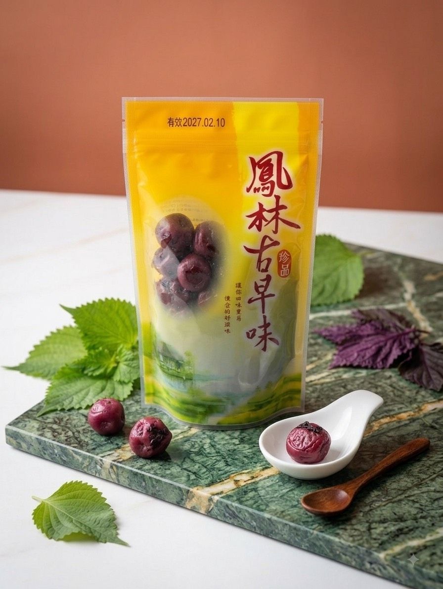 【在地小農】鳳林古早味-紫蘇梅