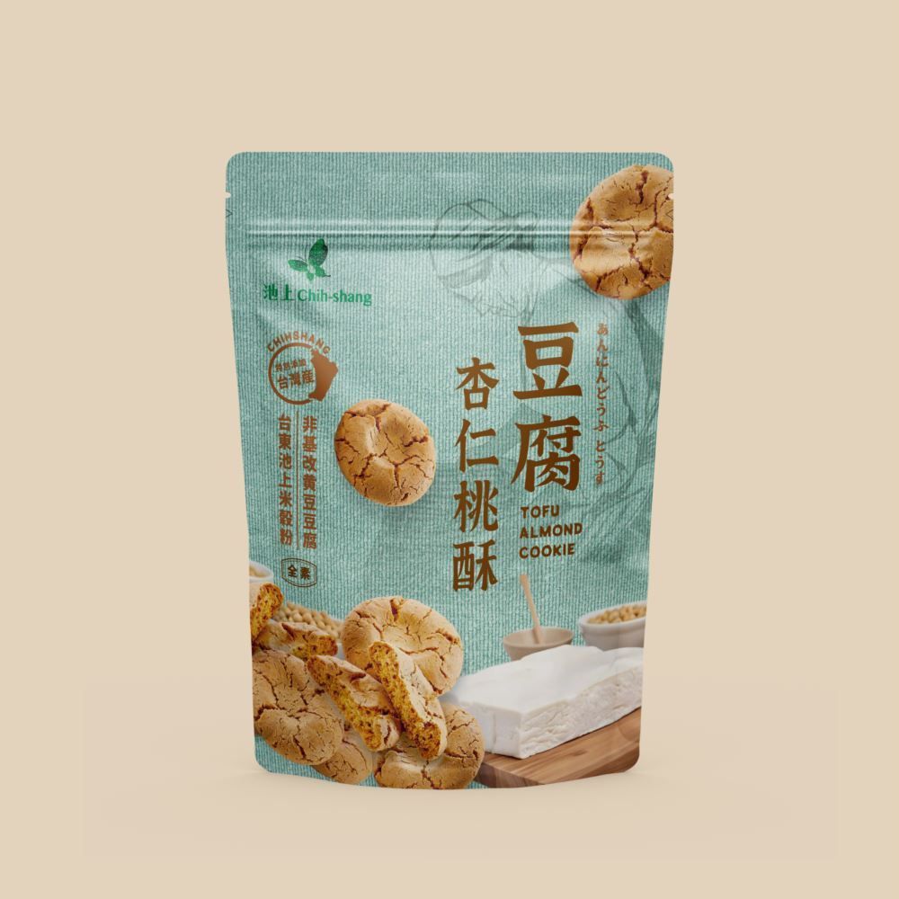 【池上鄉農會】豆腐杏仁桃酥(全素)