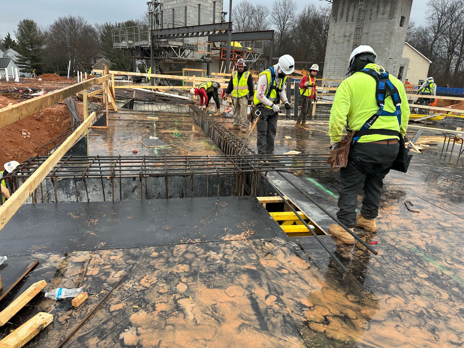 Commercial Concrete Contractors working in Frederick Maryland