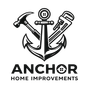 Anchor Home Improvements logo with black anchor and crossed hammer, wrench, and paint roller tools.