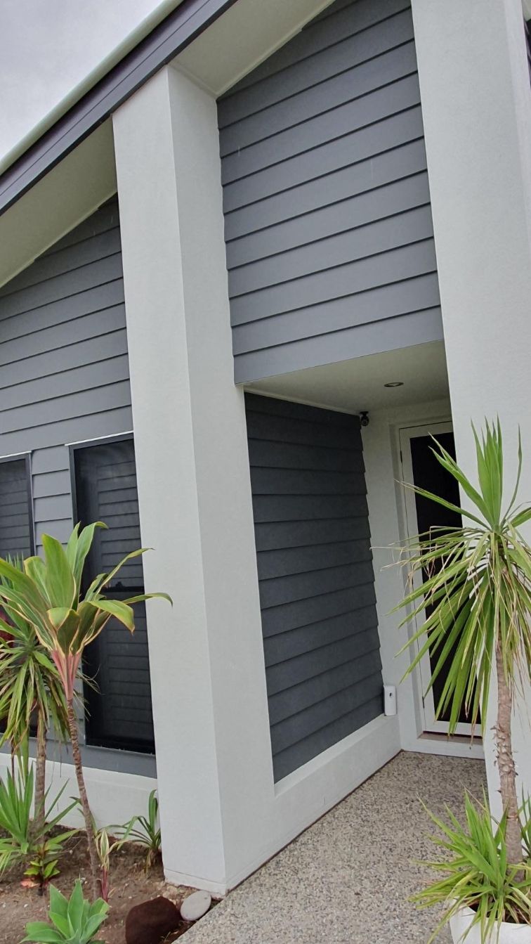 A Kitchen is Visible Through a Window With White Shutters — MJ Render in Buderim, QLD