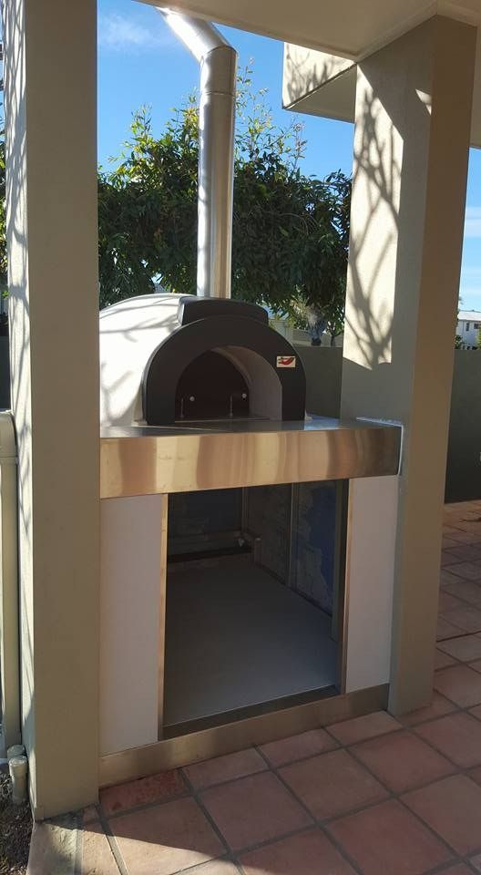 A Pizza Oven Is Built Into the Side of A Building — MJ Render in Buderim, QLD
