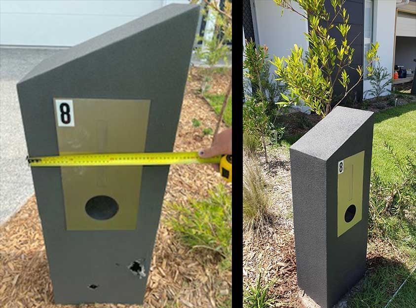 A Mailbox with The Number 8 on It — MJ Render in Buderim, QLD