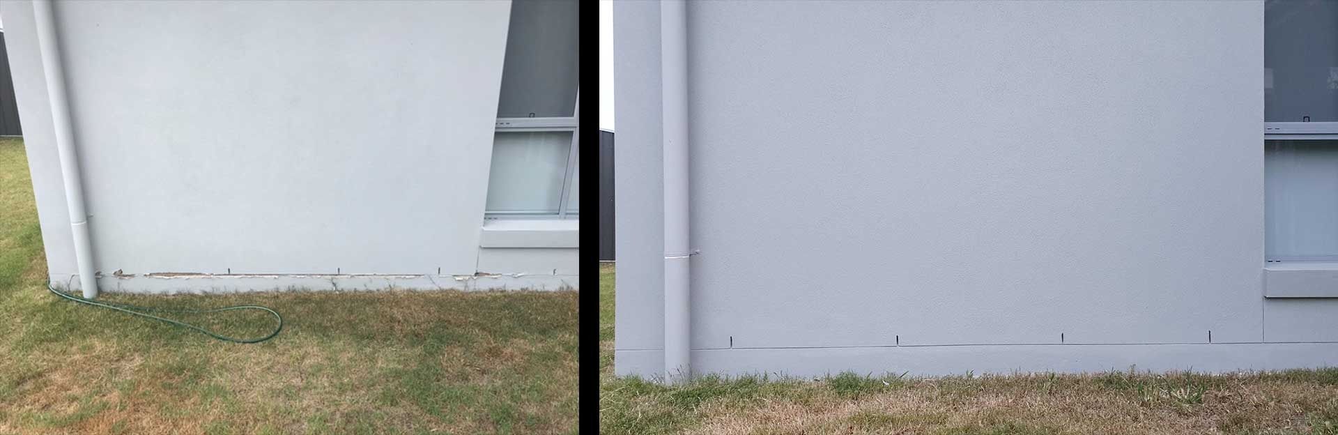 There Is a Before and After Picture of A House — MJ Render in Buderim, QLD