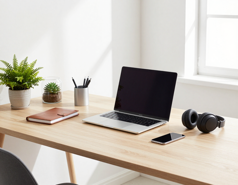 Organized home office desk - Business Organization Salt Lake County