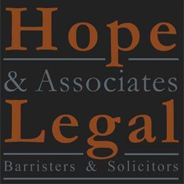 Hope and associates legal services