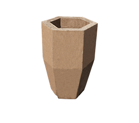 Maceta hexágonal