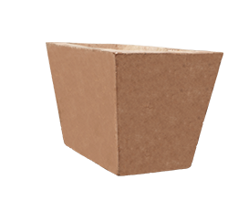 Maceta rectangular