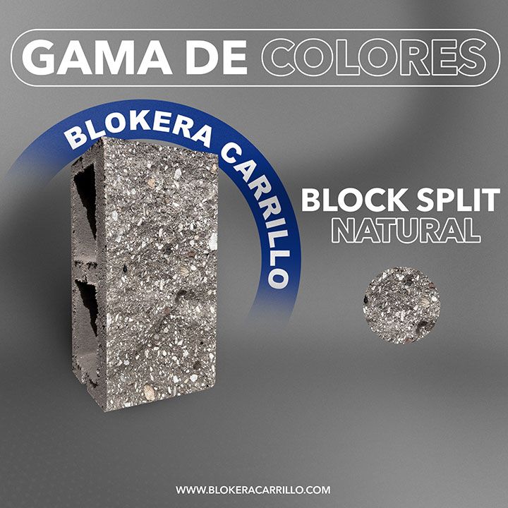 BLOKERA Y PREFABRICADOS CARRILLO SA DE CV - Gama natural