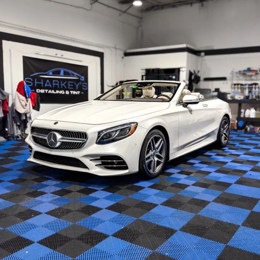 mercedes benz detailed and tinted at sharkeys detailing and tint