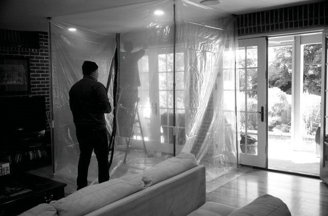 Salt Lake City Mold Removal and containment project