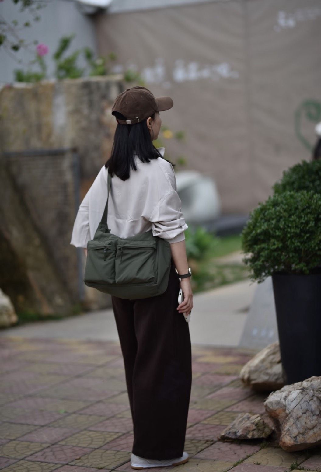 輕感出行❗️男女通用超大容量斜背包