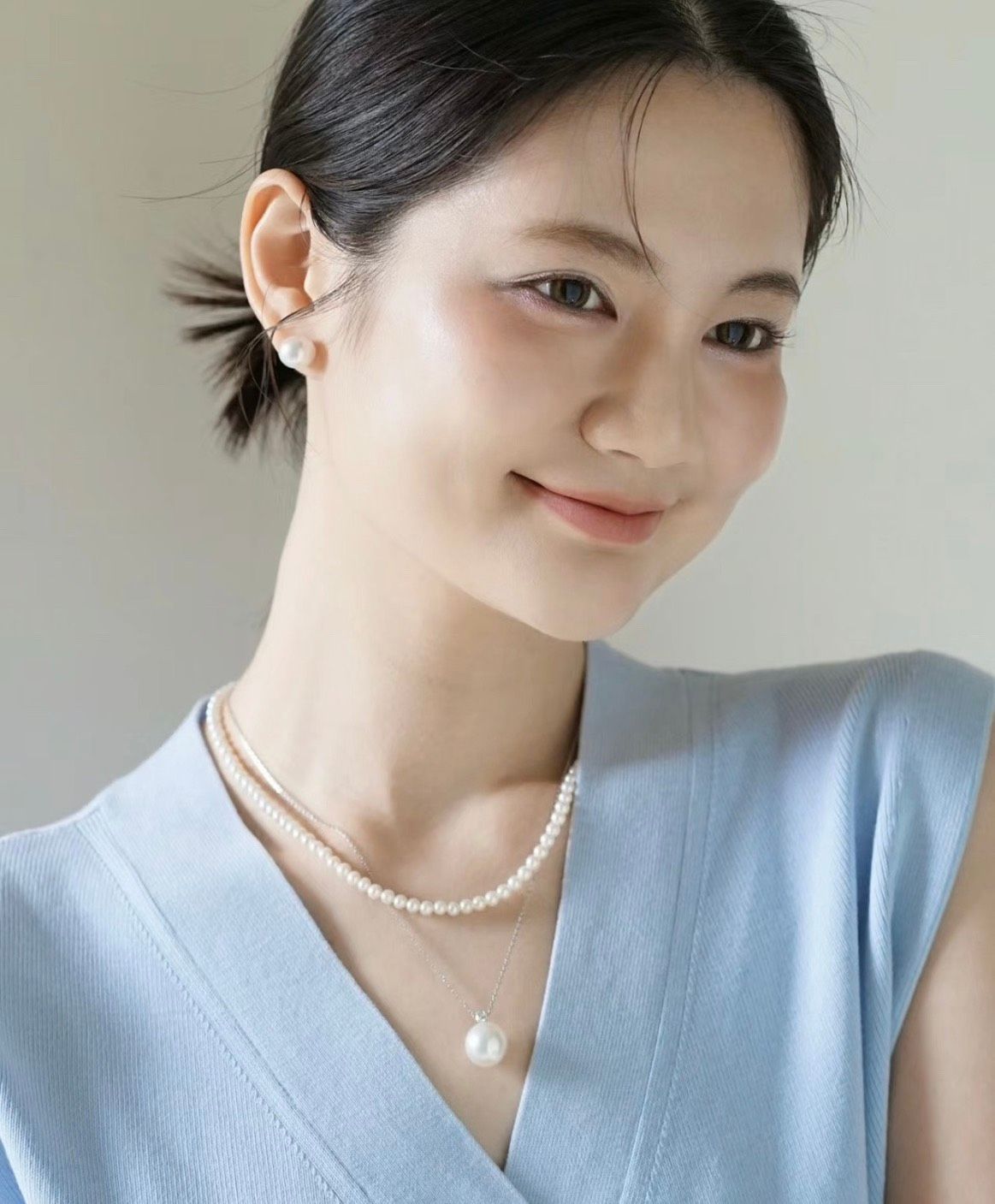 ㊙️美安獨家優惠免運㊙️    //全禮盒?包裝 一定要自留～     御本木mikimot*o 戴妃項鍊耳環  整套禮盒裝！！