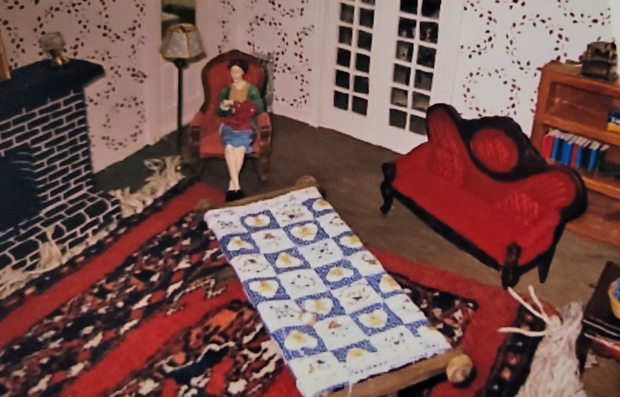 Living Room in King farm house model