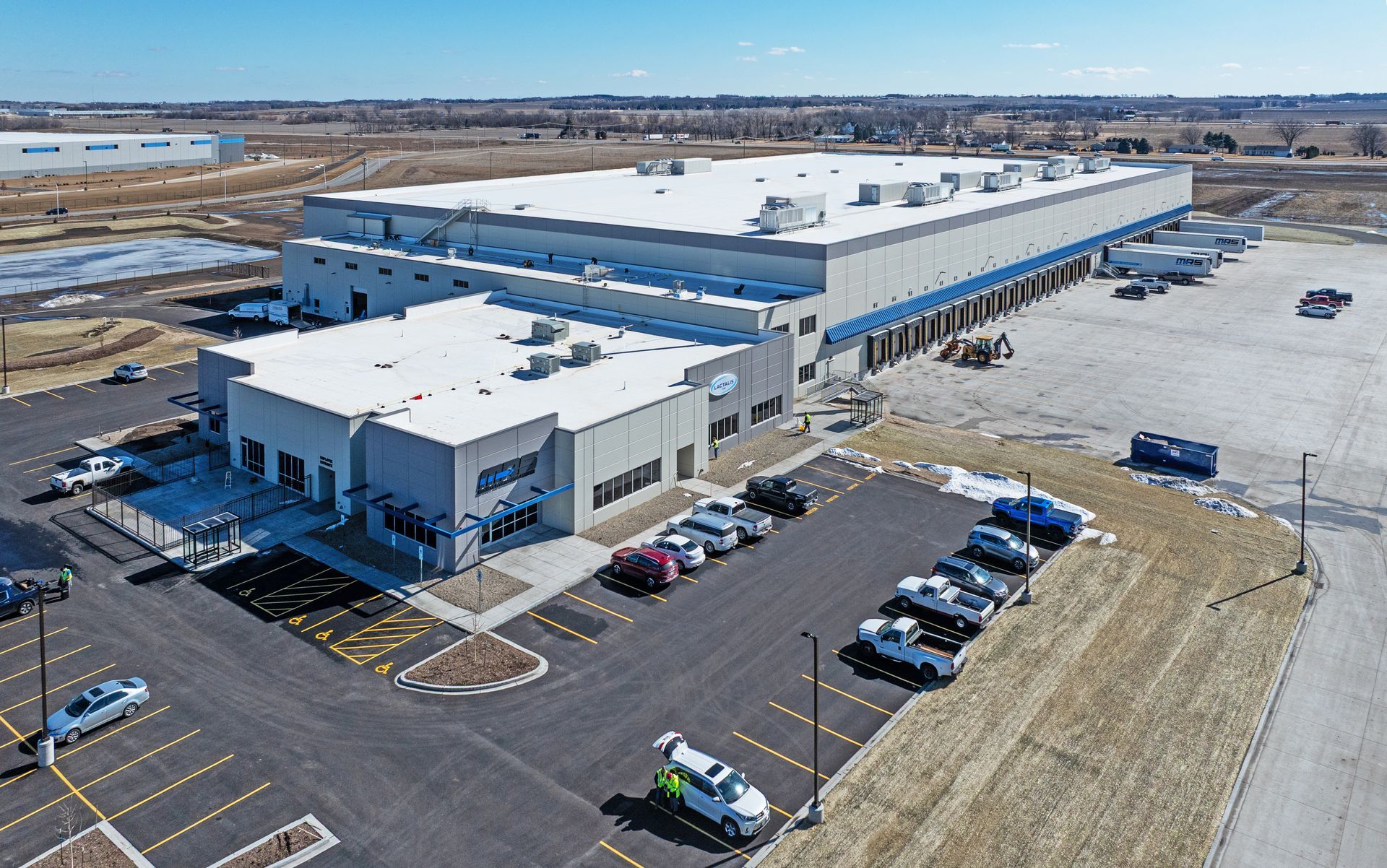 Drone photo of the New LAC Facility