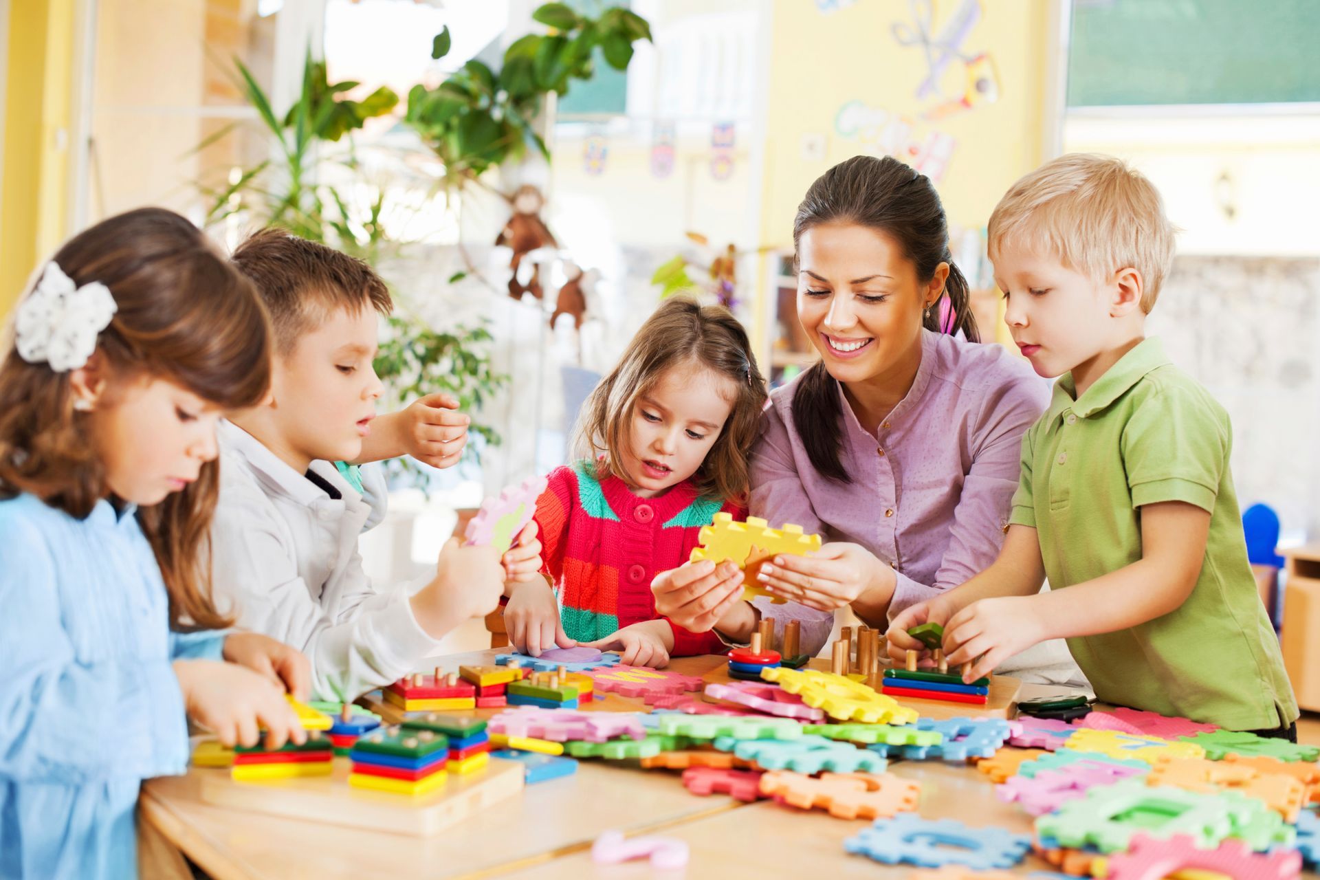 Group of Children Three — Pittsburgh, PA — A+ Childcare LLC