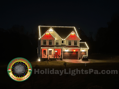 we hang christmas lights