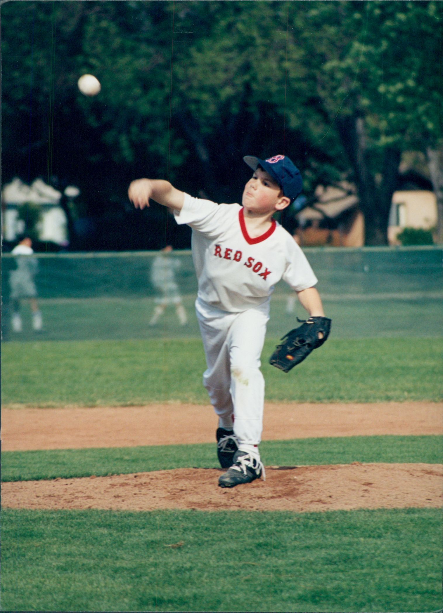 Little league pitcher