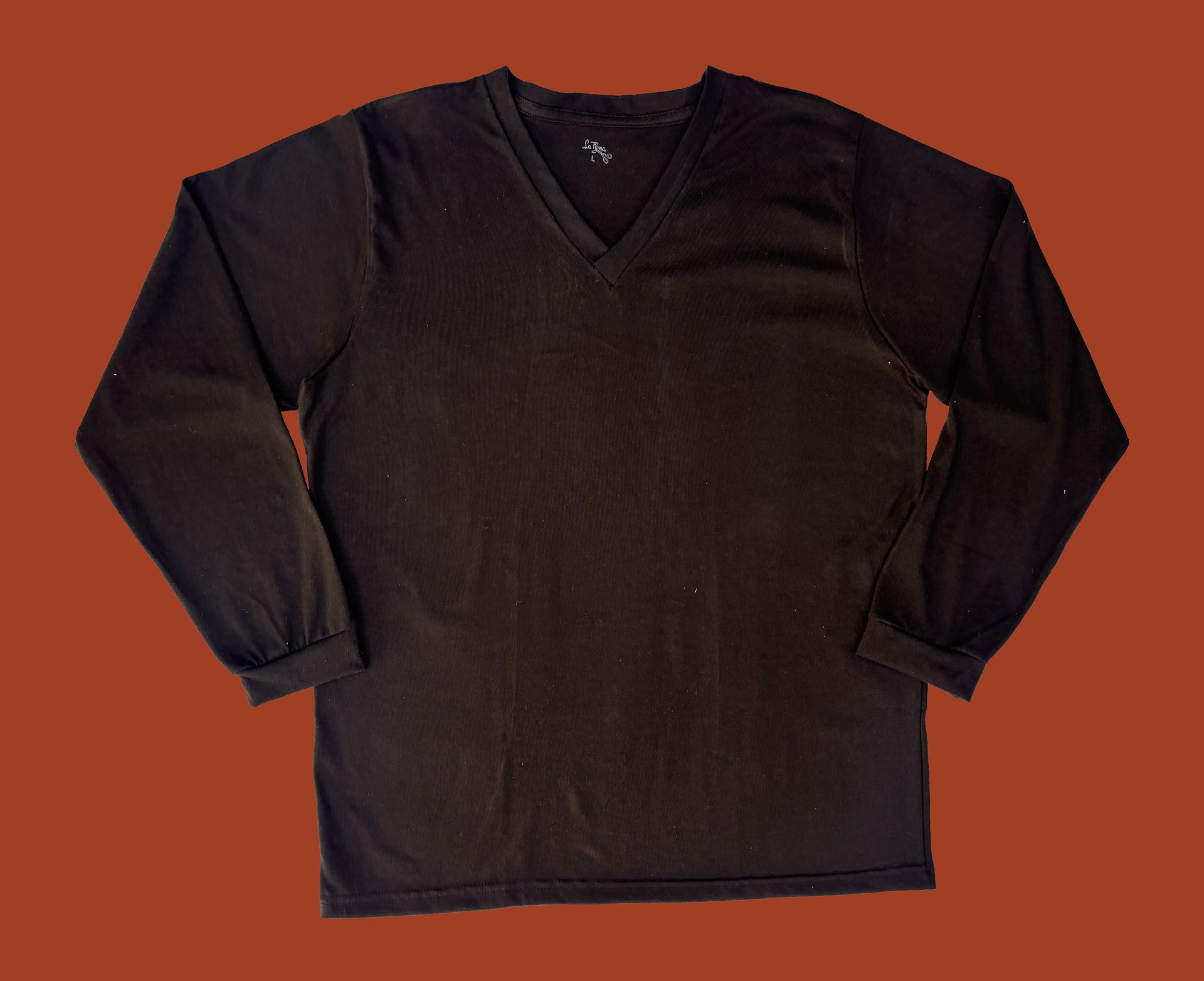 Playera Térmica Caballero Cuello V