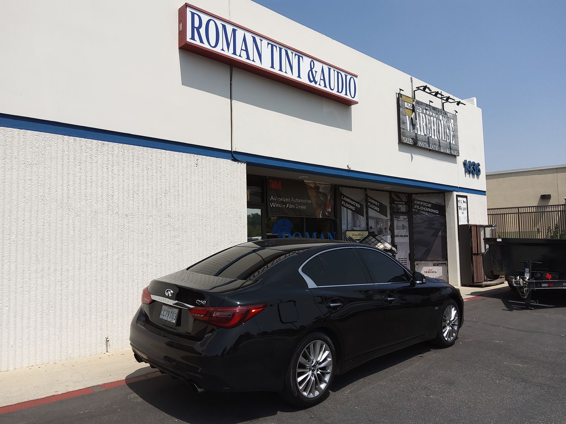 Automobile Window Tinting Services Roman Tint Inc. in Rialto, CA
