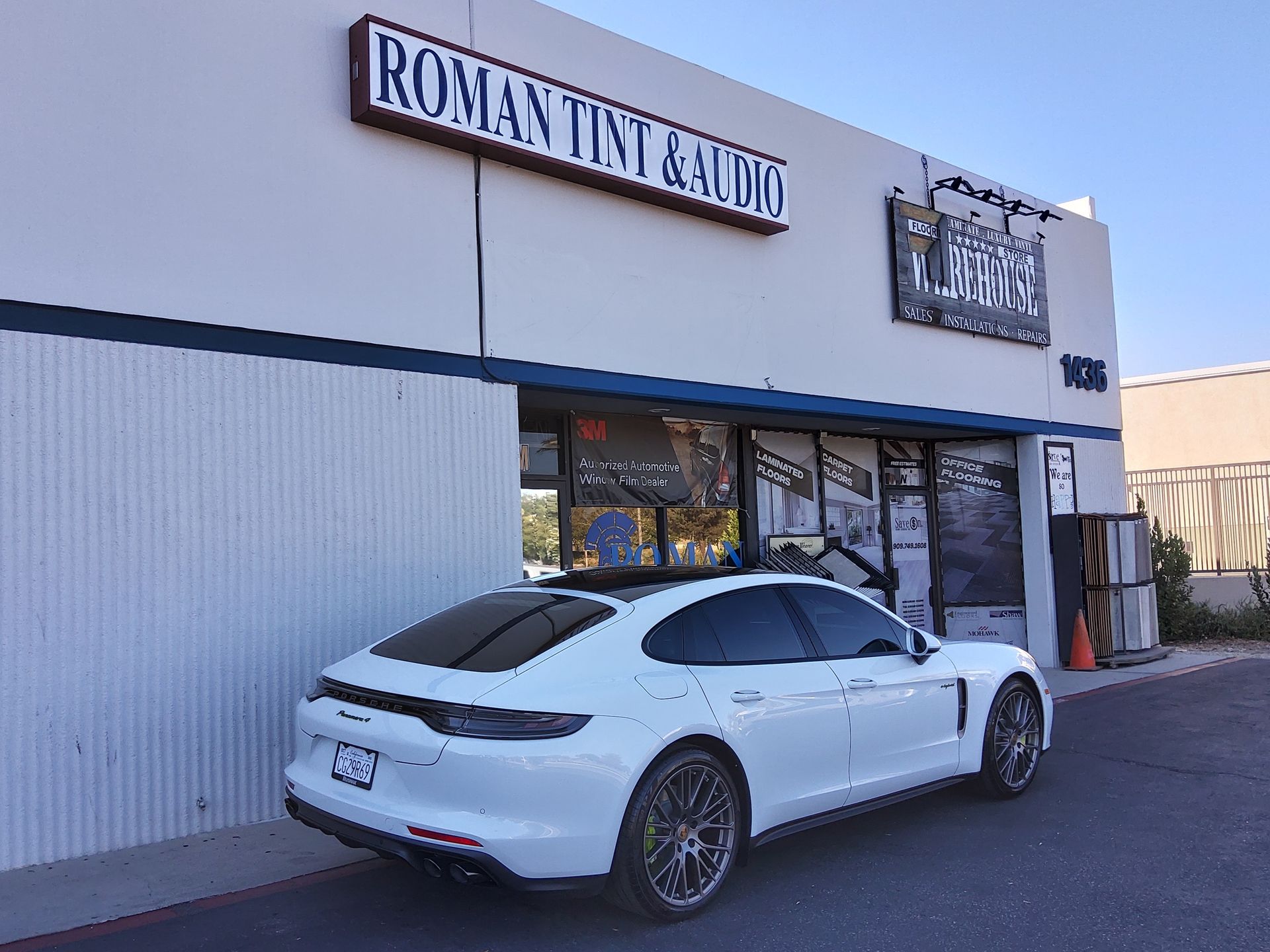 Automobile Window Tinting Services Roman Tint Inc. in Rialto, CA