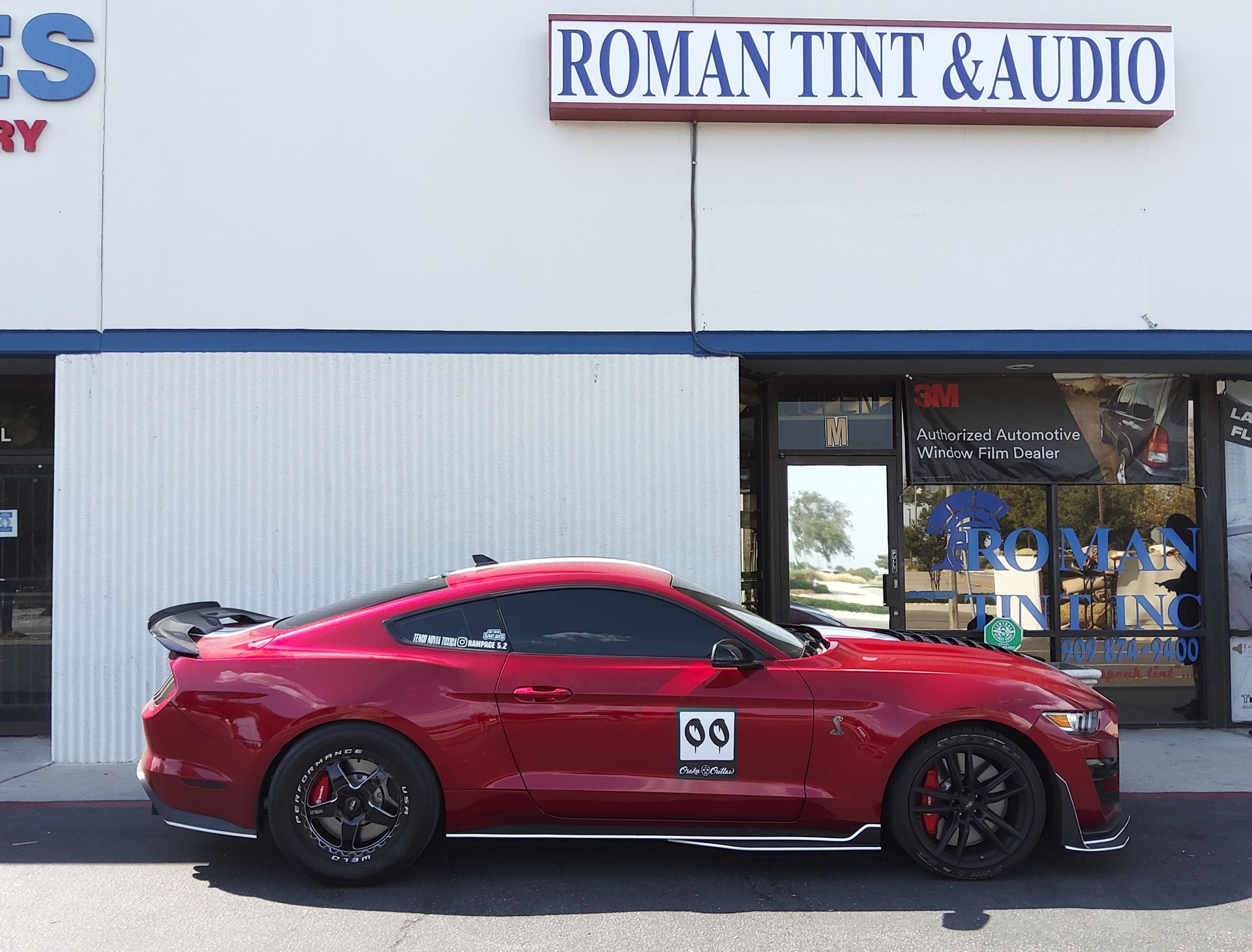 Automobile Window Tinting Services Roman Tint Inc. in Rialto, CA