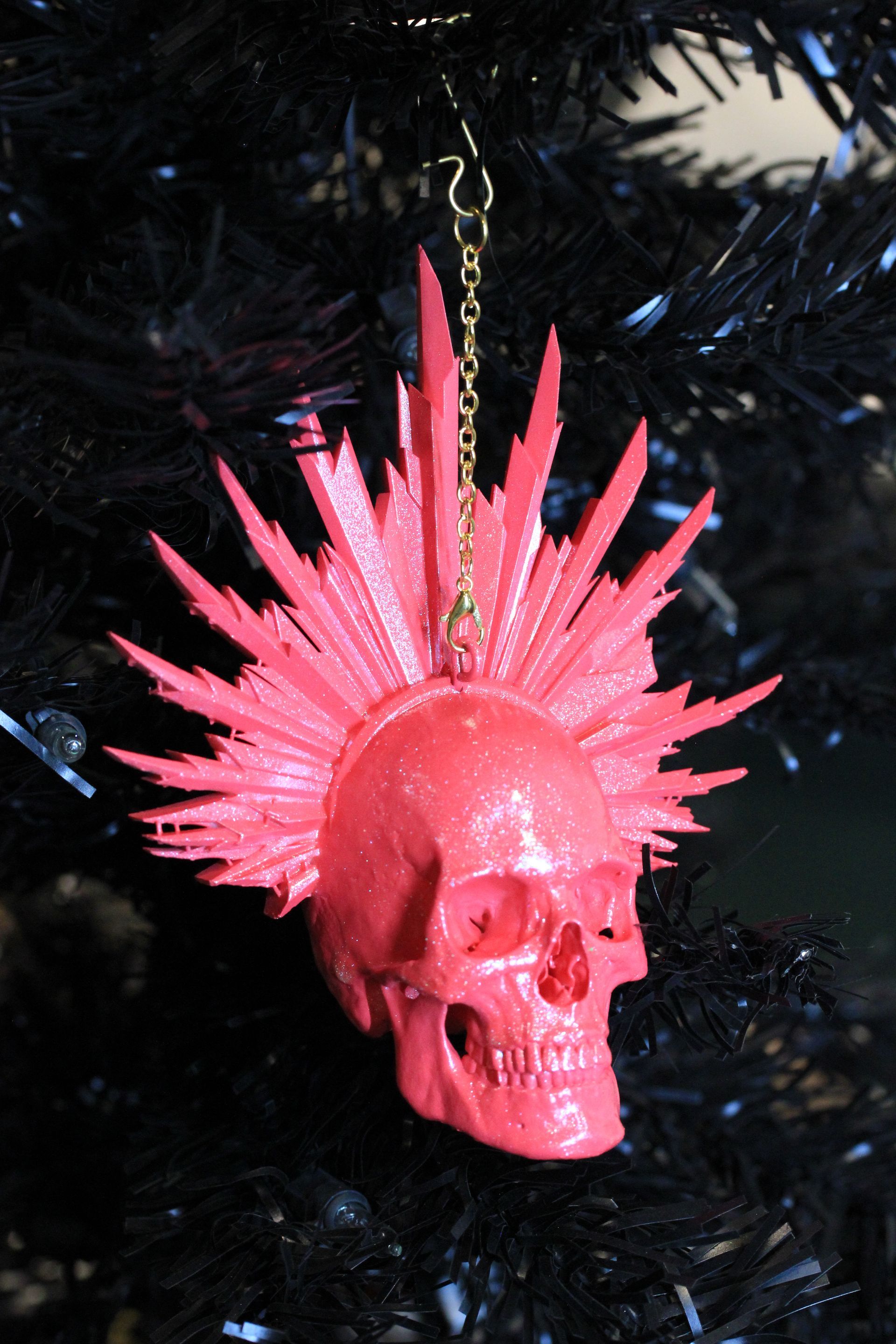 Skull With Rays