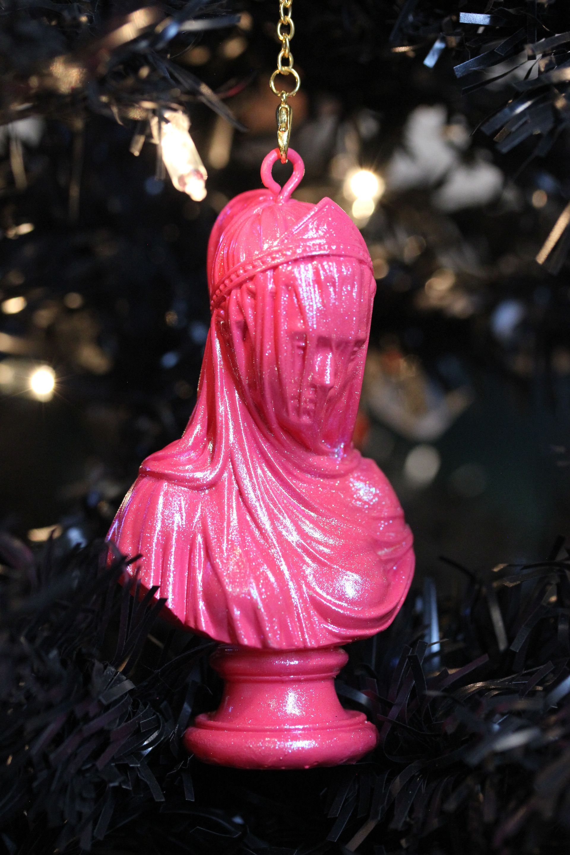 Shrouded Lady:  BubbleGum Pink