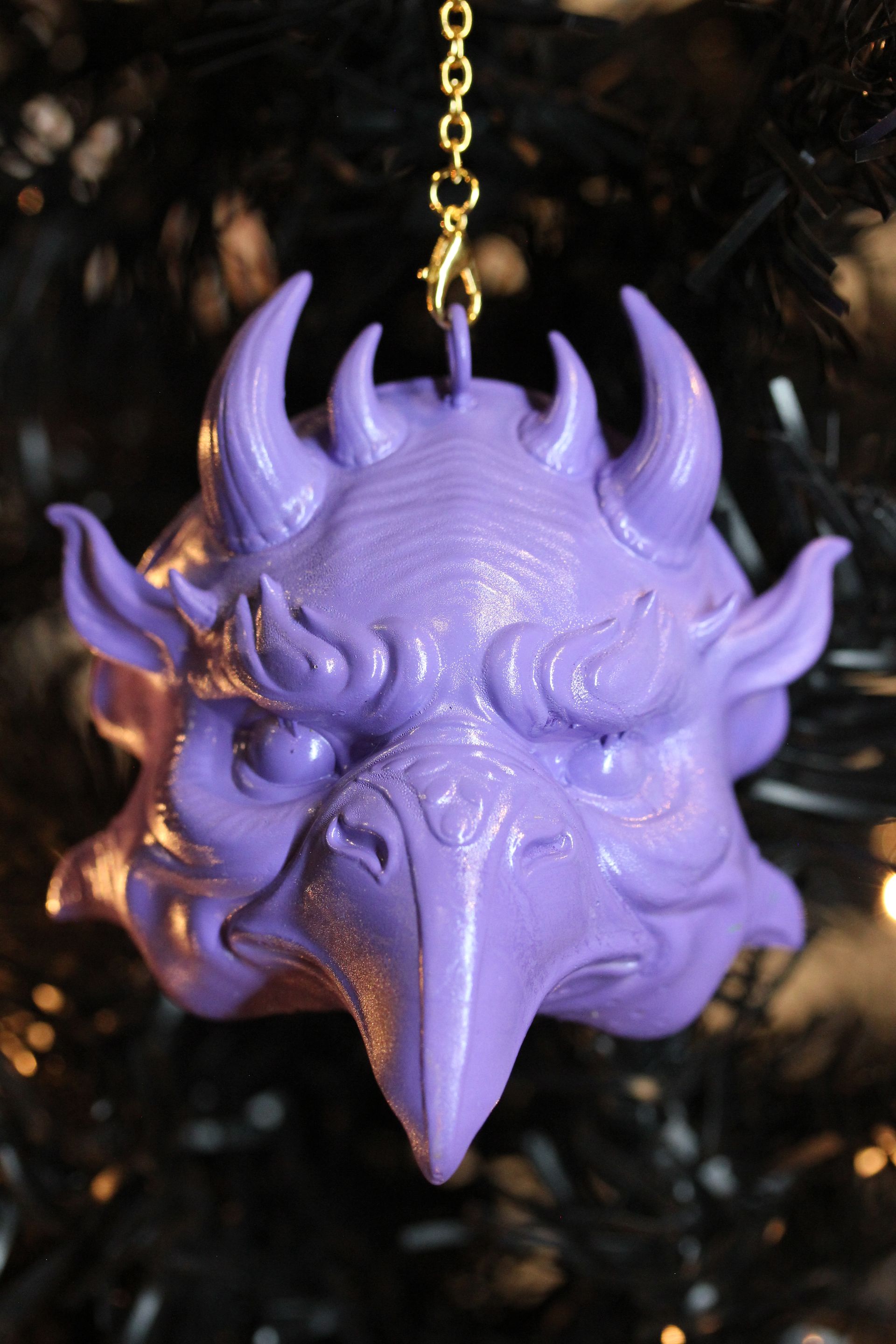 Demonic Beaked Bird:  Purple