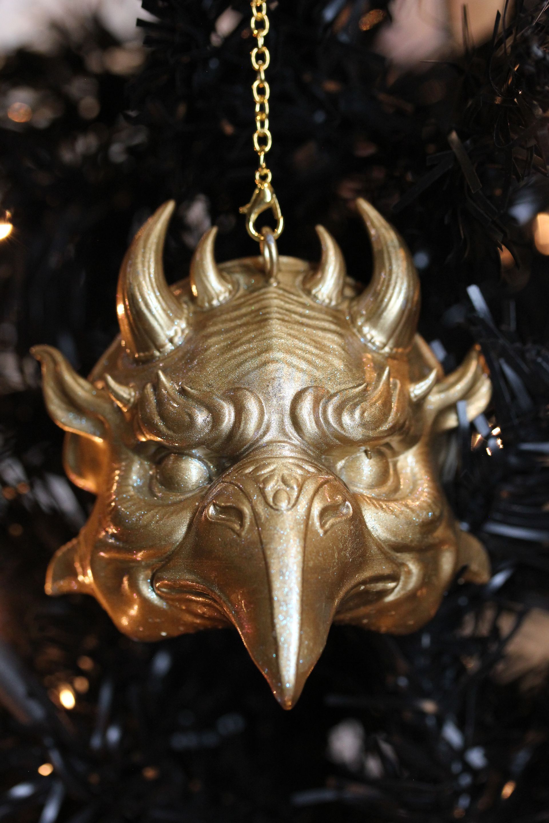 Demonic Beaked Bird:  Gold