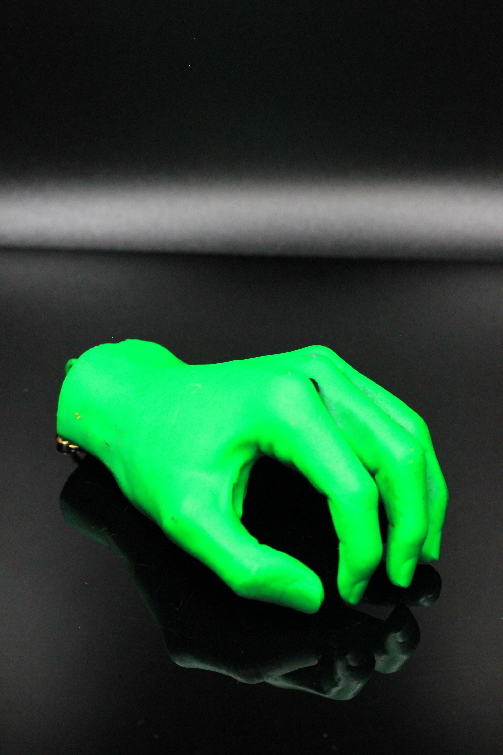 Halloween Hands:  Nuclear Green