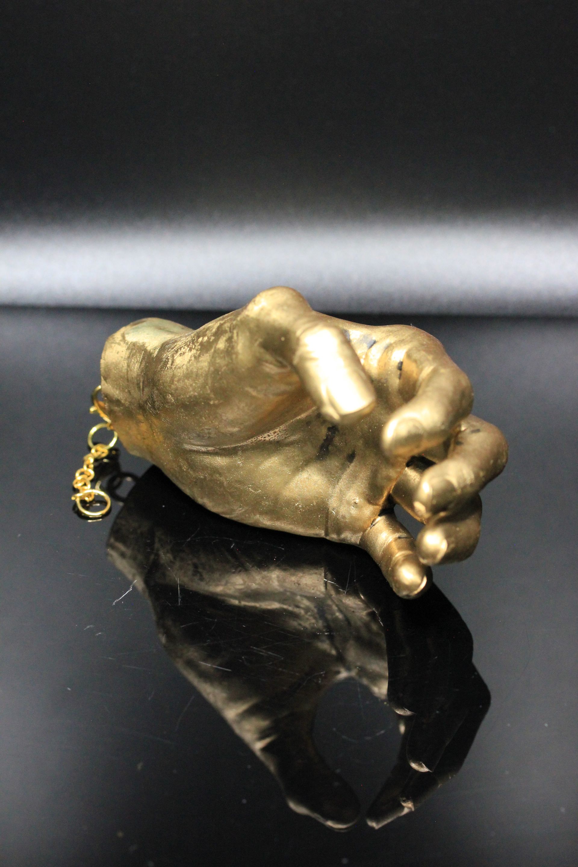 Halloween Hands:  Gold