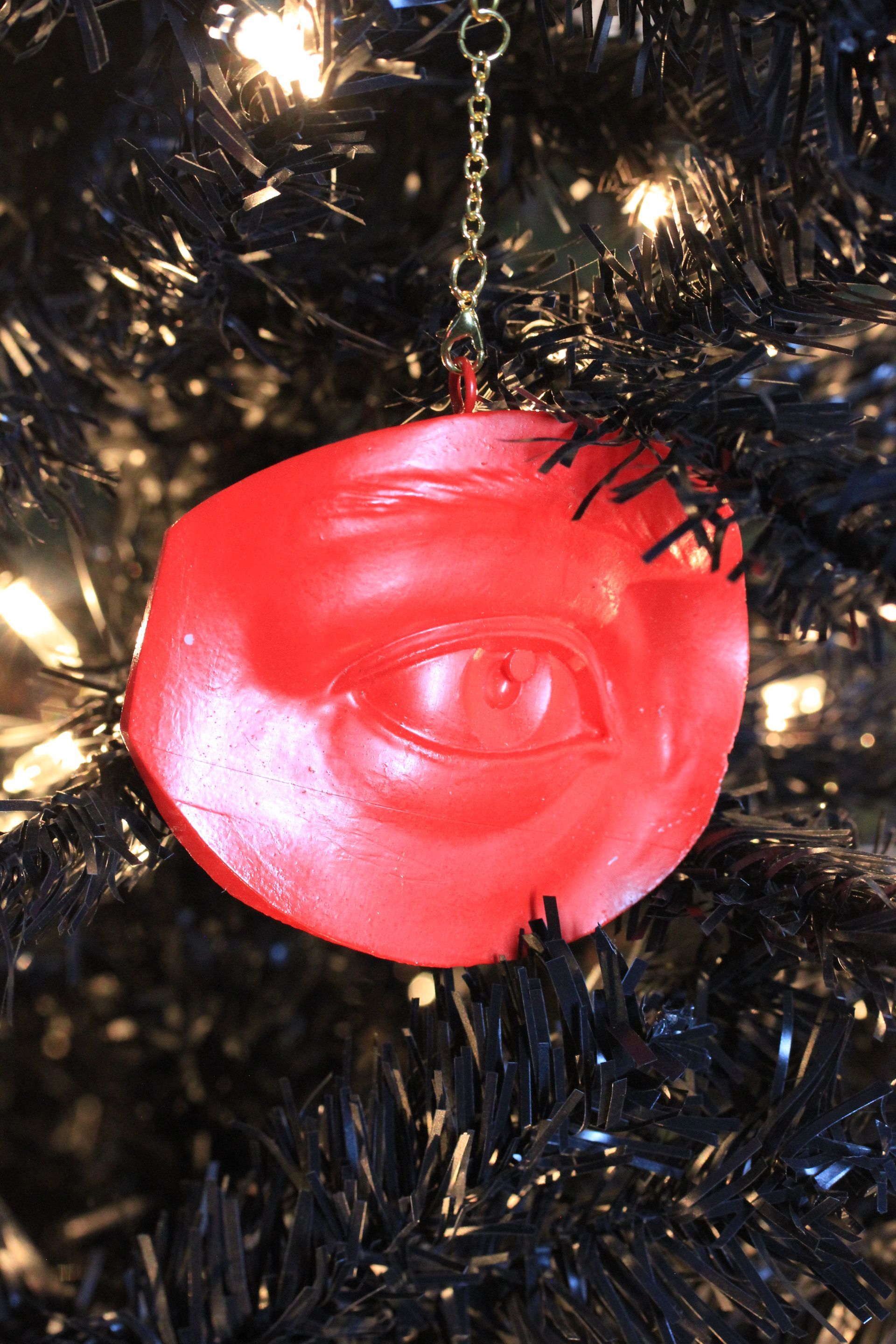 Prosthetic Eye:  Red