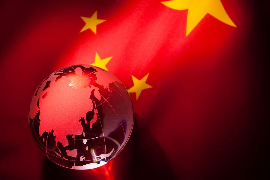 Cina commercio nel mondo