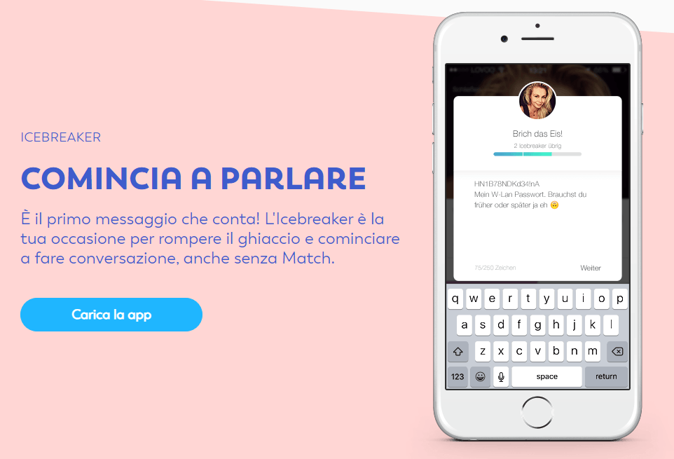 Lovoo icebreaker