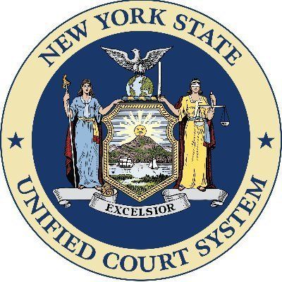 The seal of the new york state unified court system