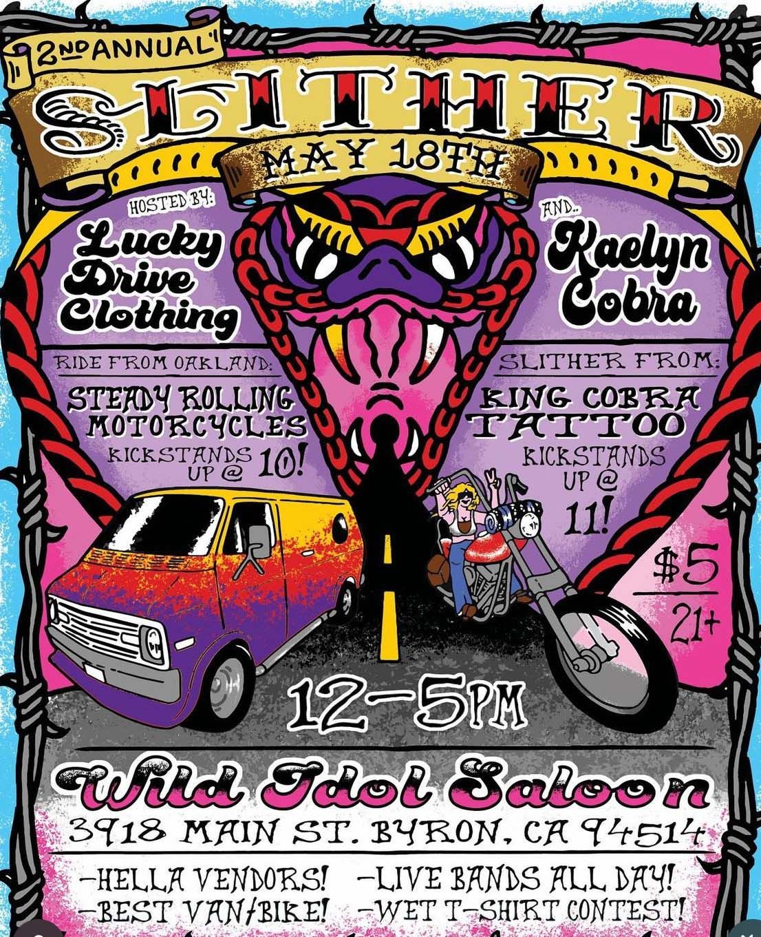 Lords of Dust - Slither, May 18, 2024, Wild Idol Saloon, Byron, CA
