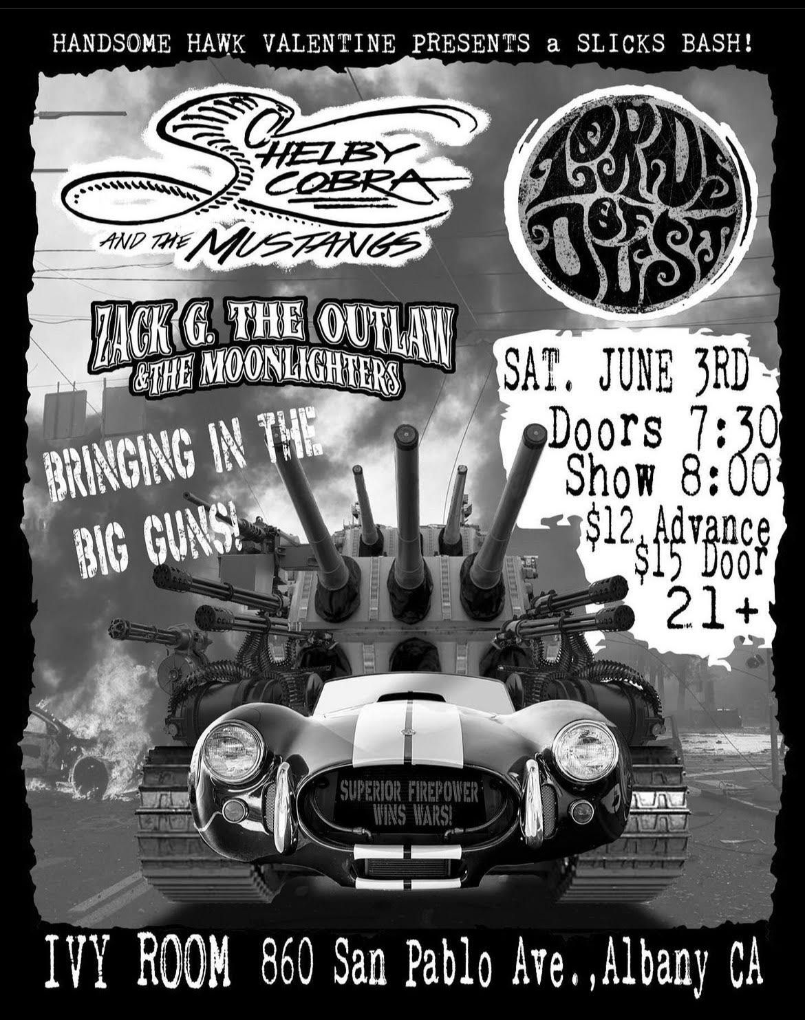 Lords of Dust - Concert - Slicks Bash - Live Music