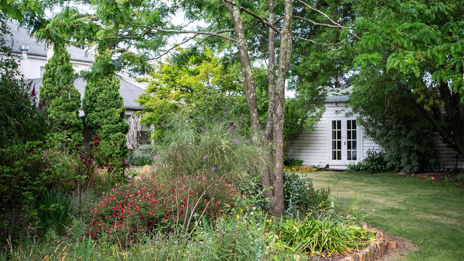 Garden entrance from the standard rooms