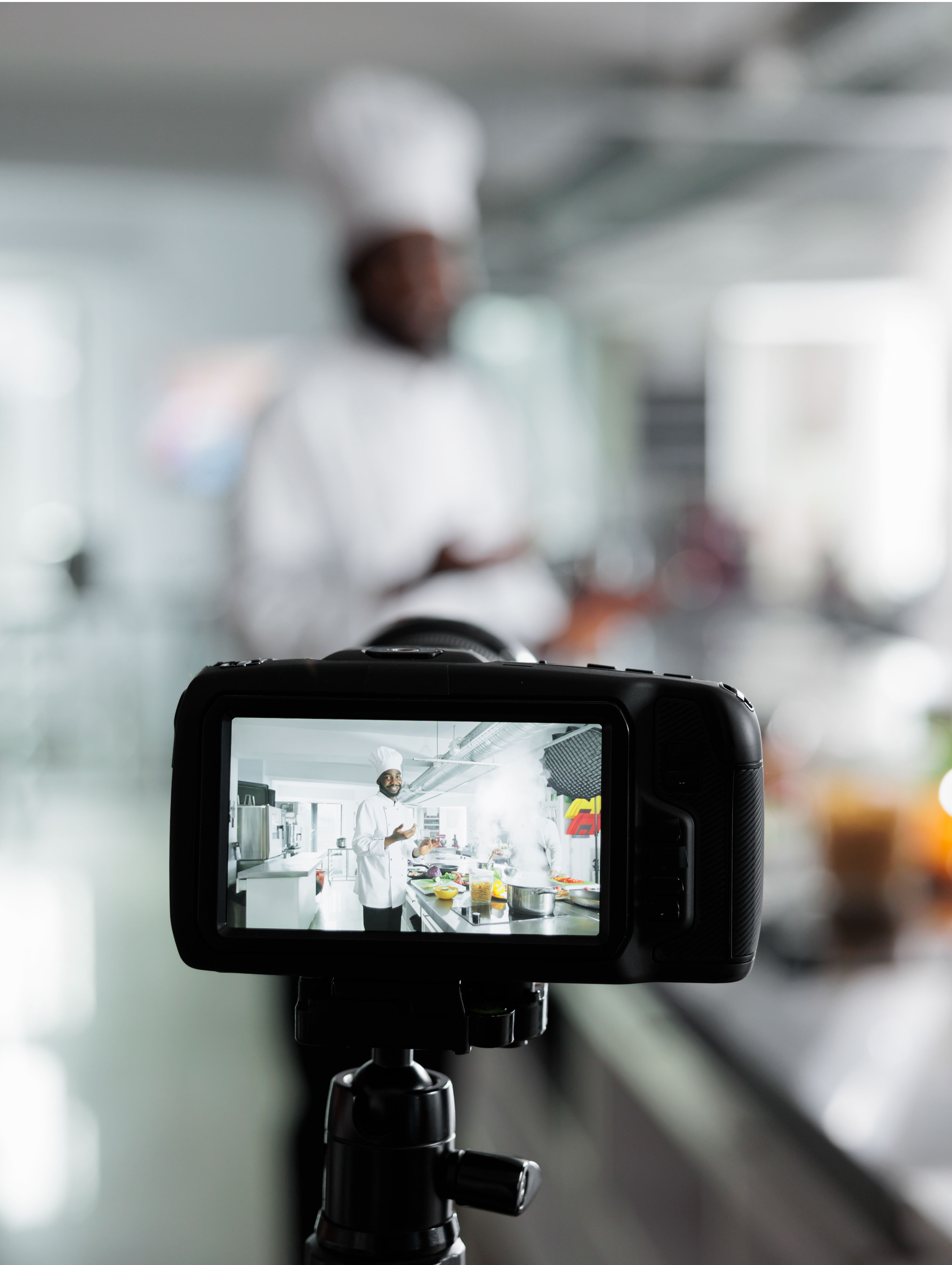 Filming content onsite