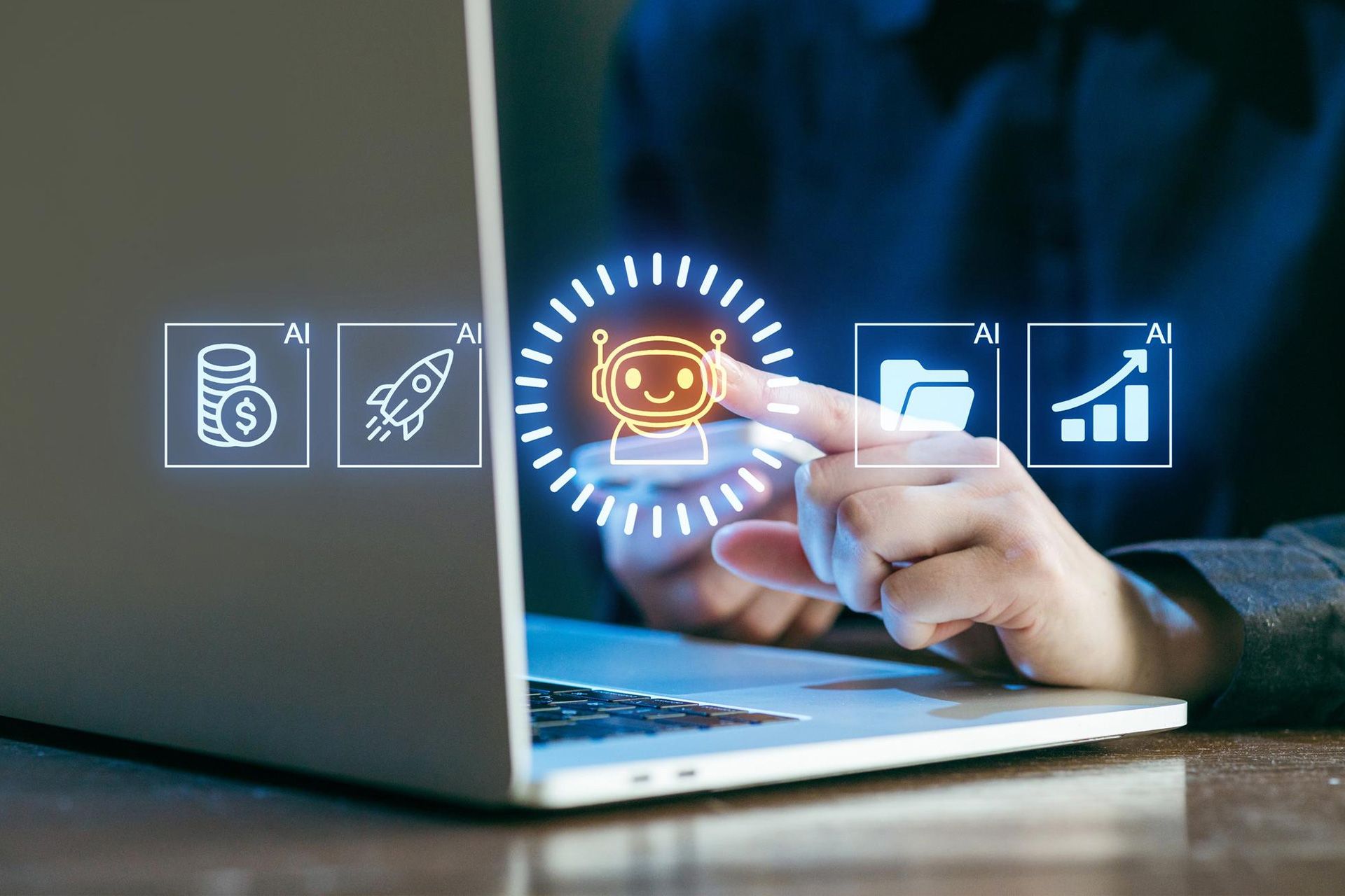 Sales team using automation dashboard