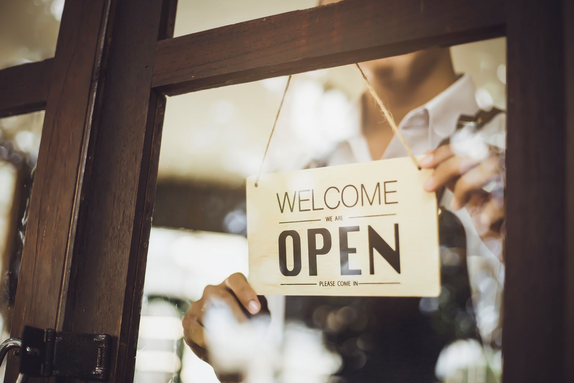 Small business CRM dashboard
