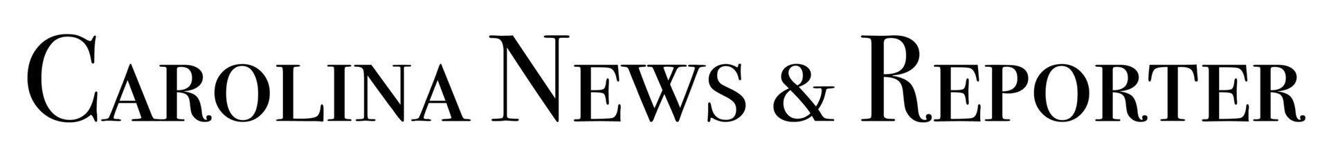 Carolina News & Reporter logo in black serif text on a white background