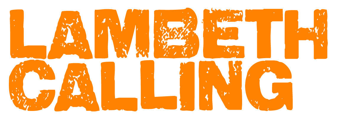 Lambeth Books' 'Lambeth Calling' logo