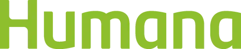 The word humana is written in green on a white background.